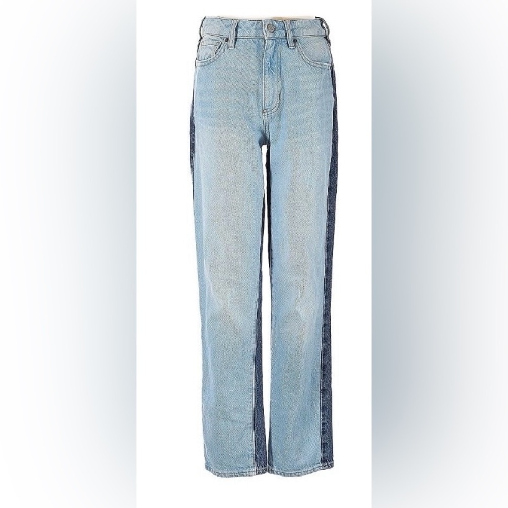 PacSun Jeans Women’s Size 27 Blue Two-Tone Mom Jeans